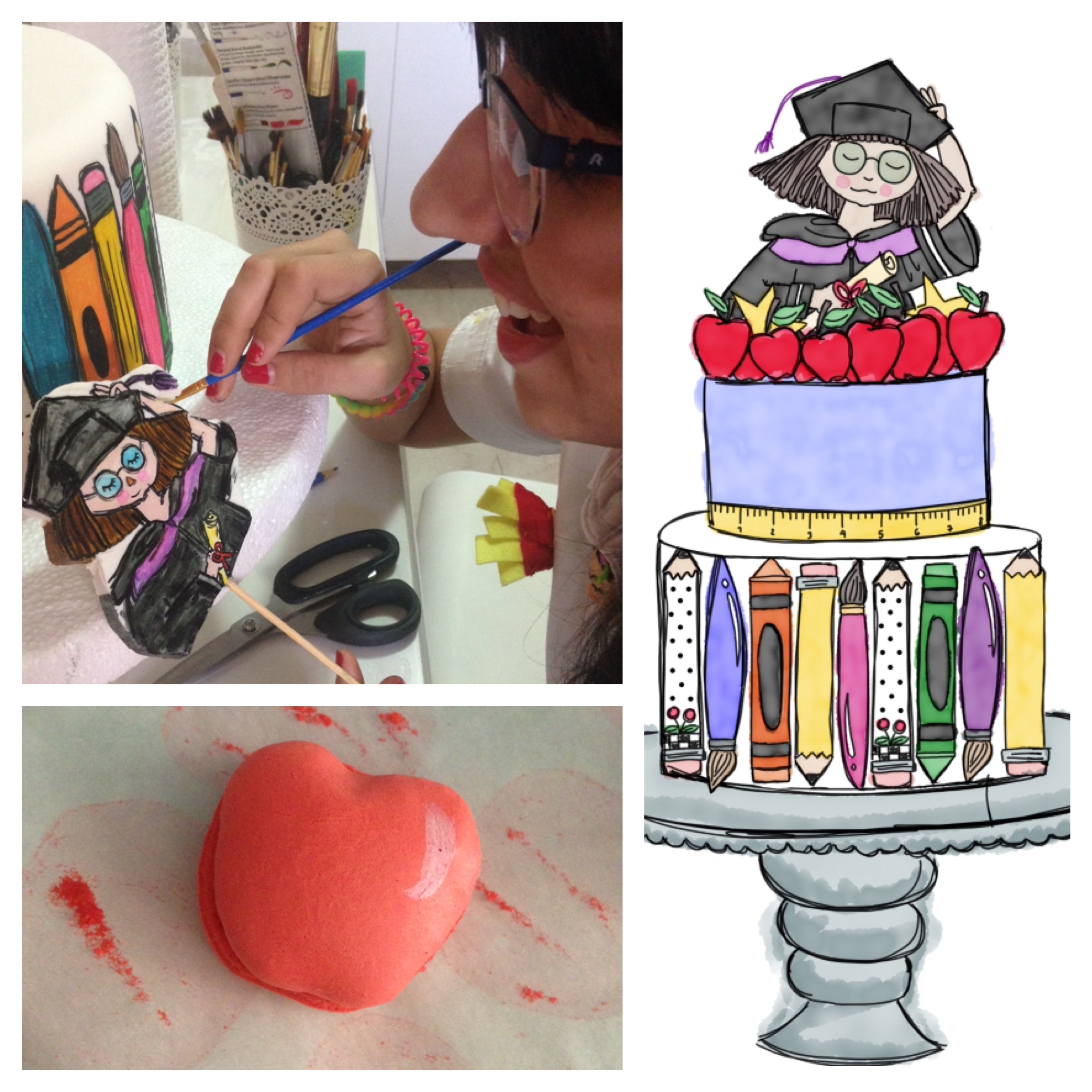Pastel de Educación