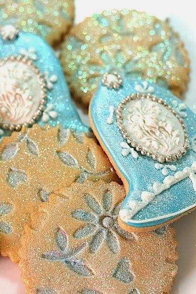 Receta-de-Galletas-decoradas-azules-con-motivo-de-Navidad